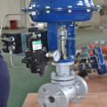 Pneumatic regulating valve water flow control valve